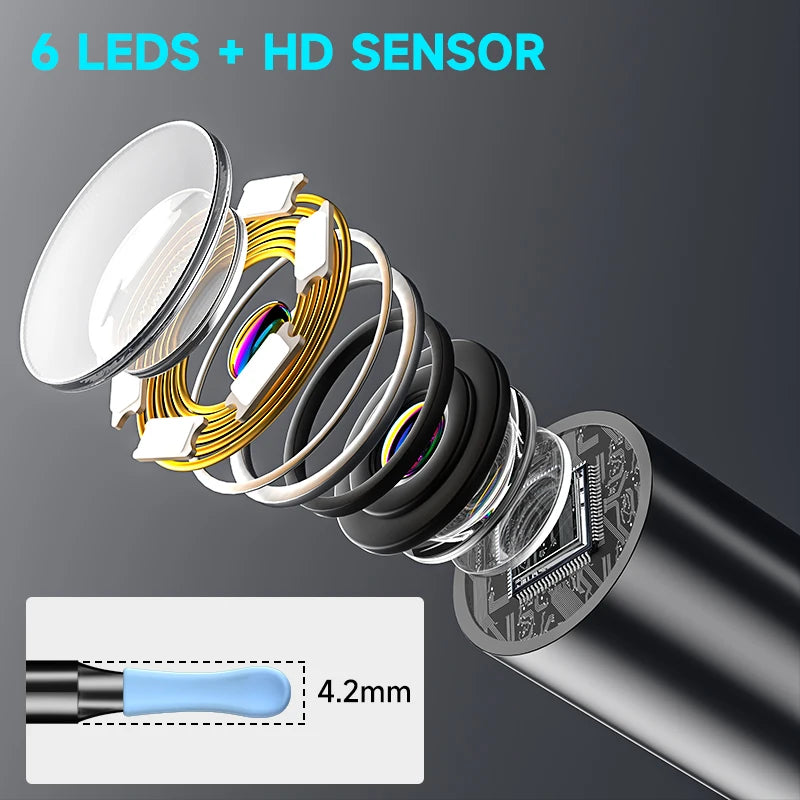 Smart Visual Ear Wax Cleaner HD1080P 4.2MM