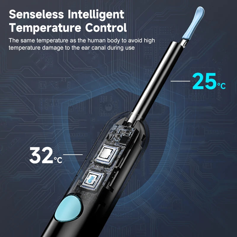 Smart Visual Ear Wax Cleaner HD1080P 4.2MM