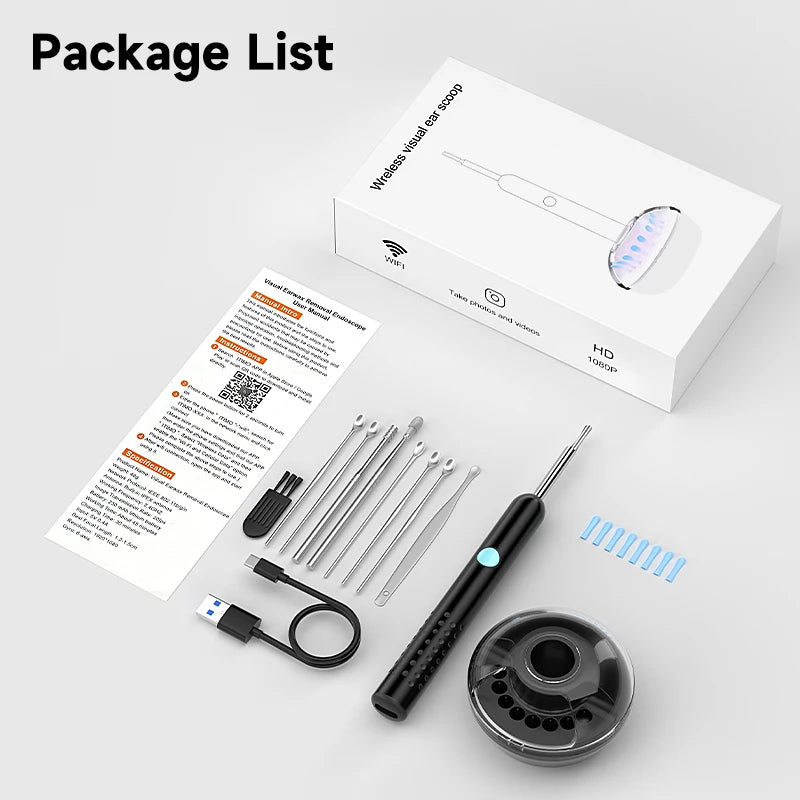 Smart Visual Ear Wax Cleaner HD1080P 4.2MM